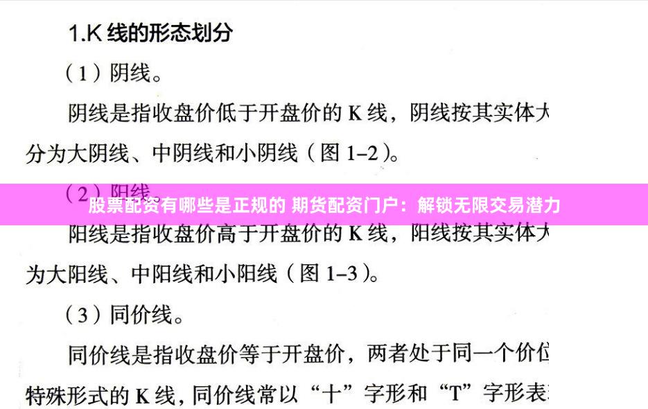股票配资有哪些是正规的 期货配资门户：解锁无限交易潜力